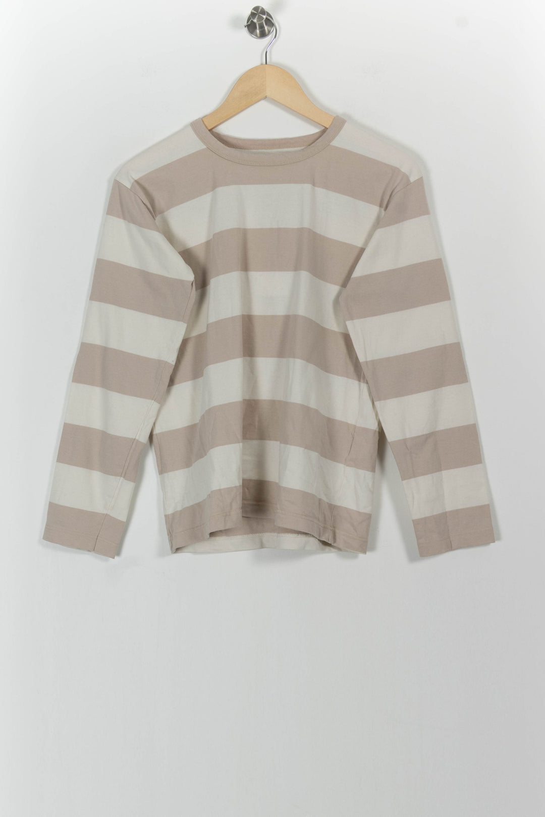 Pull Marron et Blanc - Taille M/38 de la marque Agnès b. | PARAD68917 - Vendu par Paradigme - Image 2