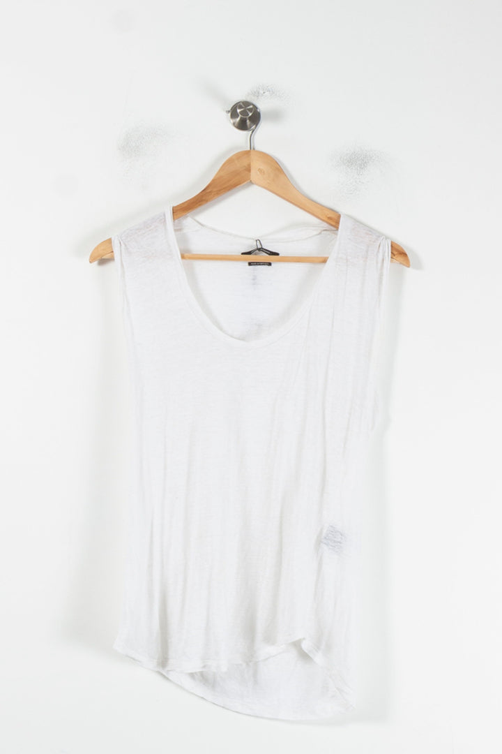 Débardeur Blanc - Taille M/38 de la marque Isabel Marant | PARAD68923 - Vendu par Paradigme - Image 2