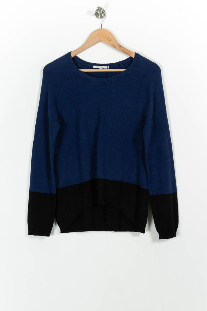 Pull Bleu et Noir - Taille S/36 de la marque Sud express | PARAD68934 - Vendu par Paradigme - Image 2
