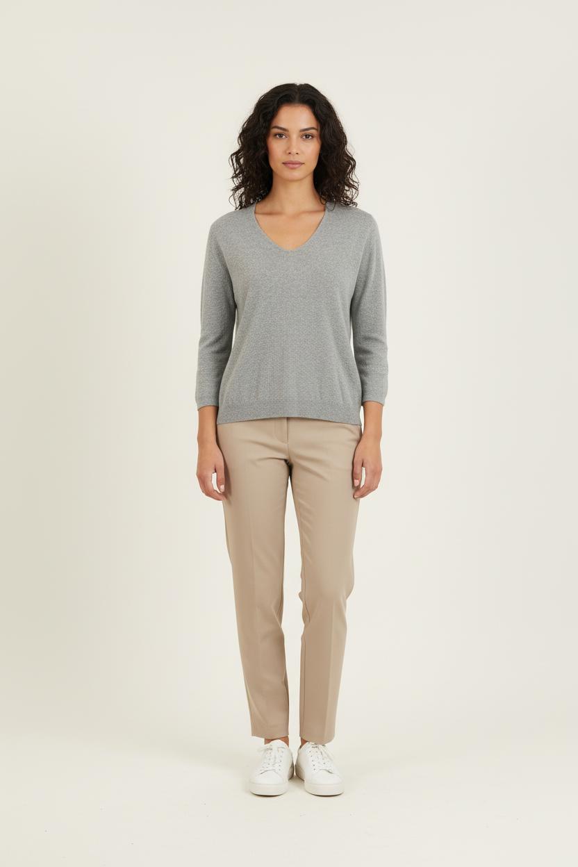 Pull Gris - Taille S/36 de la marque Sud express | PARAD68935 - Vendu par Paradigme - Image 1
