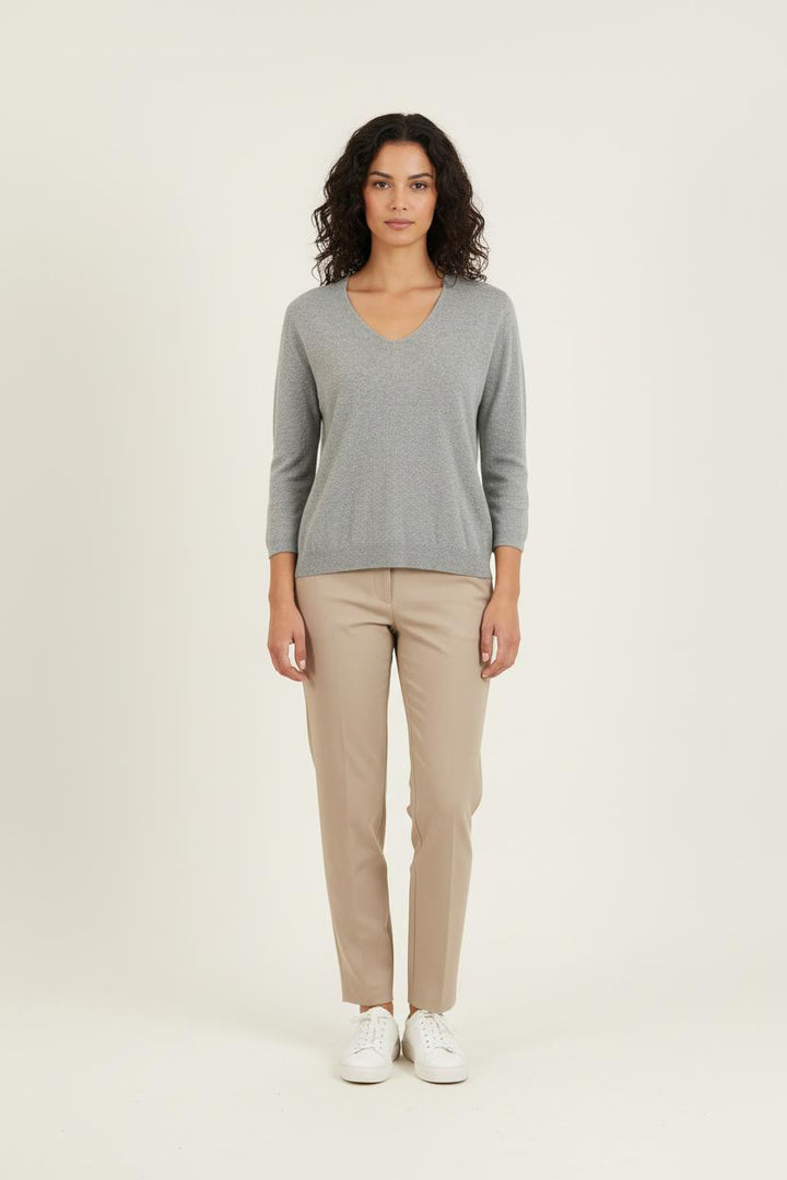 Pull Gris - Taille S/36 de la marque Sud express | PARAD68935 - Vendu par Paradigme - Image 1