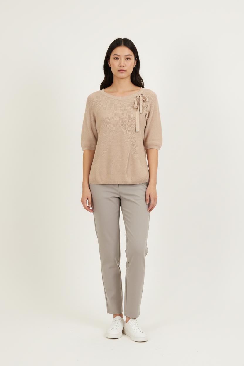 Pull Beige - Taille M/38 de la marque Maison 123 | PARAD68947 - Vendu par Paradigme - Image 1