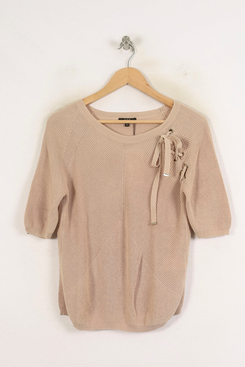 Pull Beige - Taille M/38 de la marque Maison 123 | PARAD68947 - Vendu par Paradigme - Image 2
