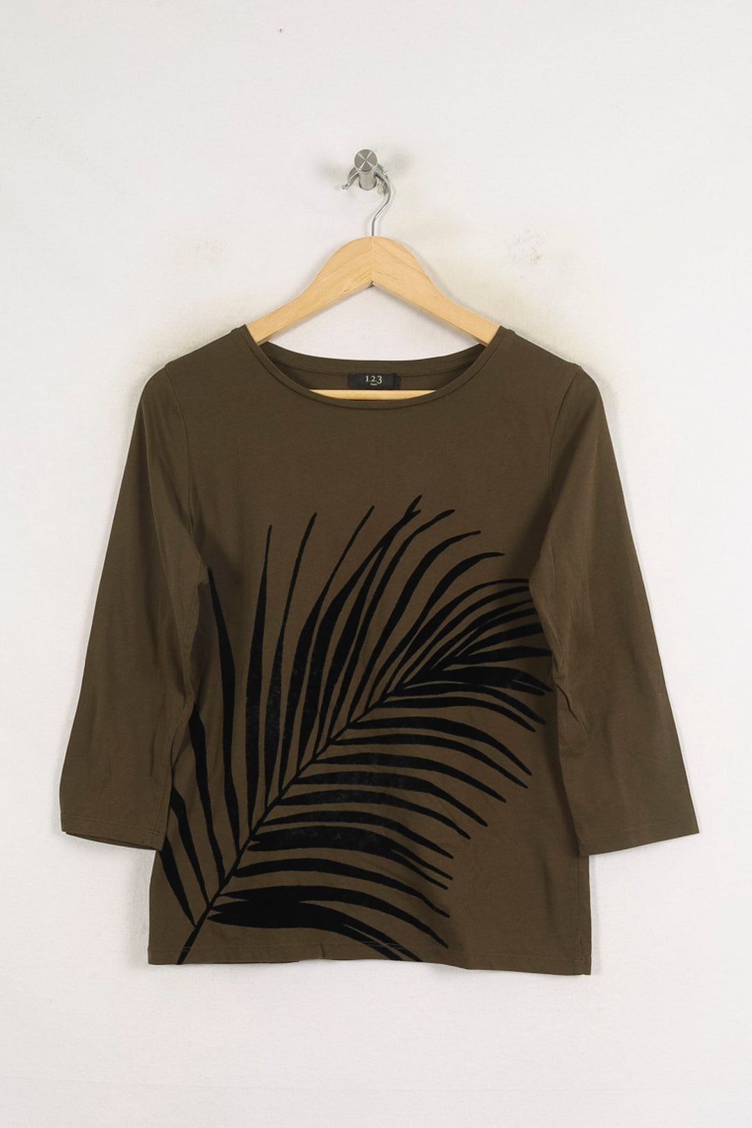 Tee-shirt Vert - Taille M/38 de la marque Maison 123 | PARAD68948 - Vendu par Paradigme - Image 2