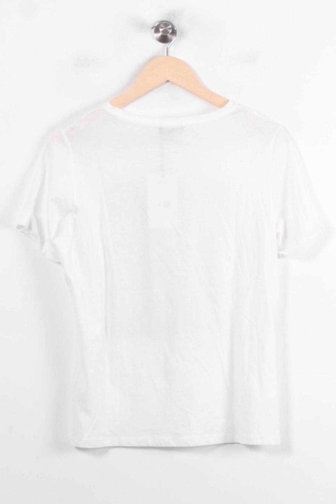 Tee-shirt Blanc et Bleu - Taille M/38 de la marque Maison 123 | PARAD68951 - Vendu par Paradigme - Image 4