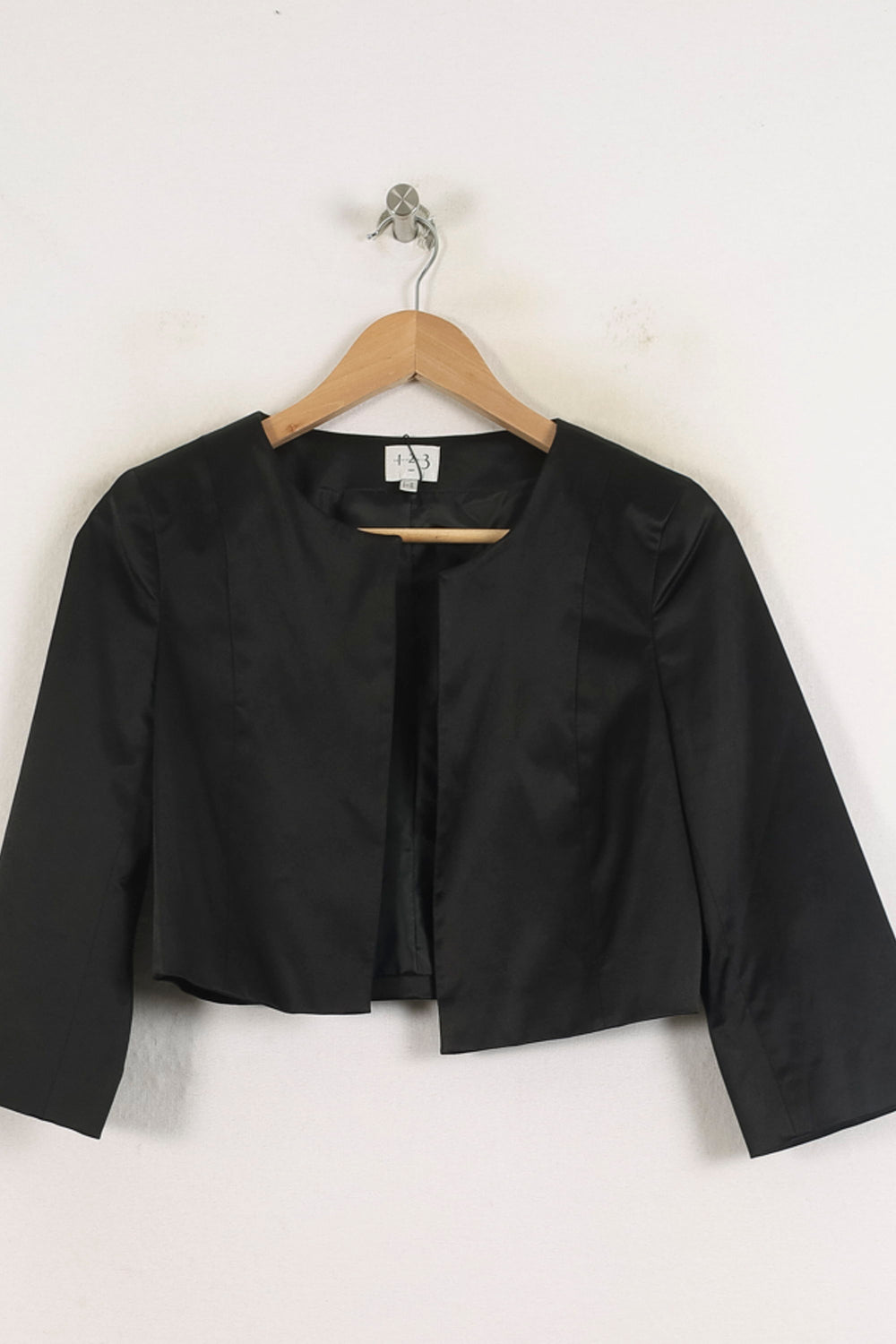 Veste Courte Noire - Taille M/38 de la marque Maison 123 | PARAD68952 - Vendu par Paradigme - Image 2