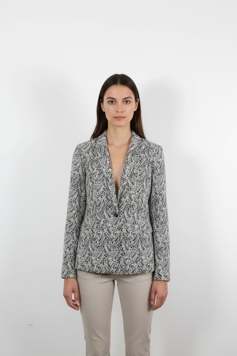 Blazer Blanc et Noir - Taille XS/34