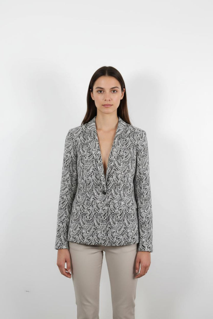 Blazer Blanc et Noir - Taille XS/34