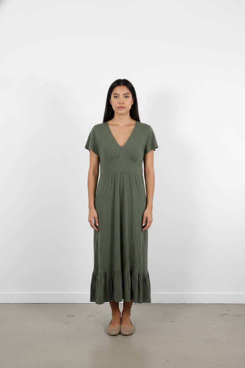 Robe Longue Verte - Taille S/36
