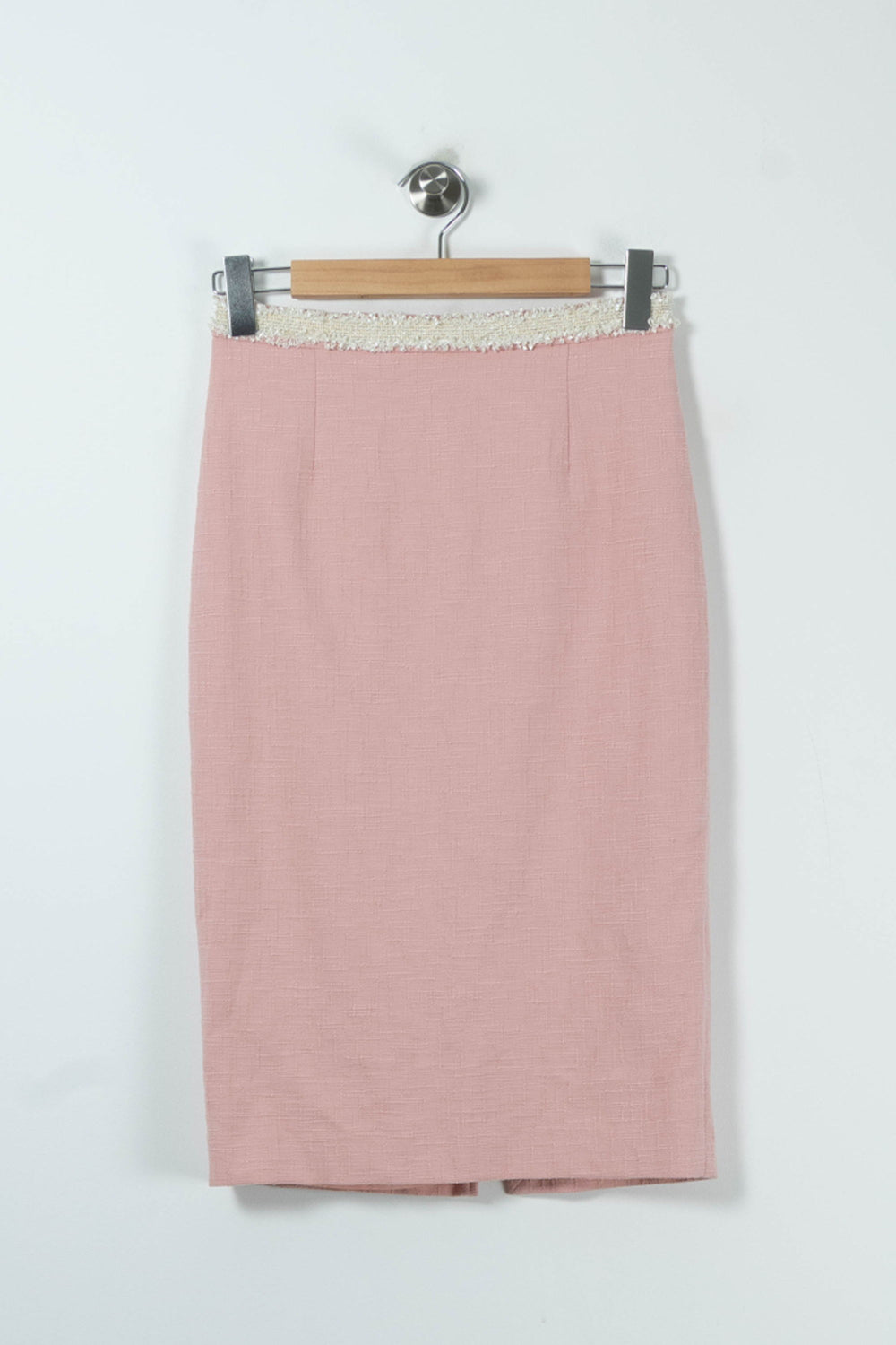 Jupe Crayon Rose - Taille S/36 de la marque Ines de la Fressange Paris | PARAD69028 - Vendu par Paradigme - Image 2