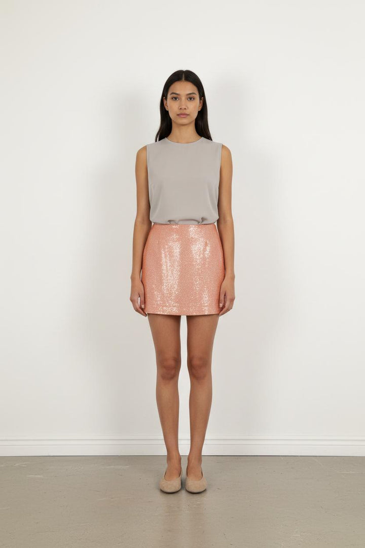 Jupe Courte Orange - Taille S/36