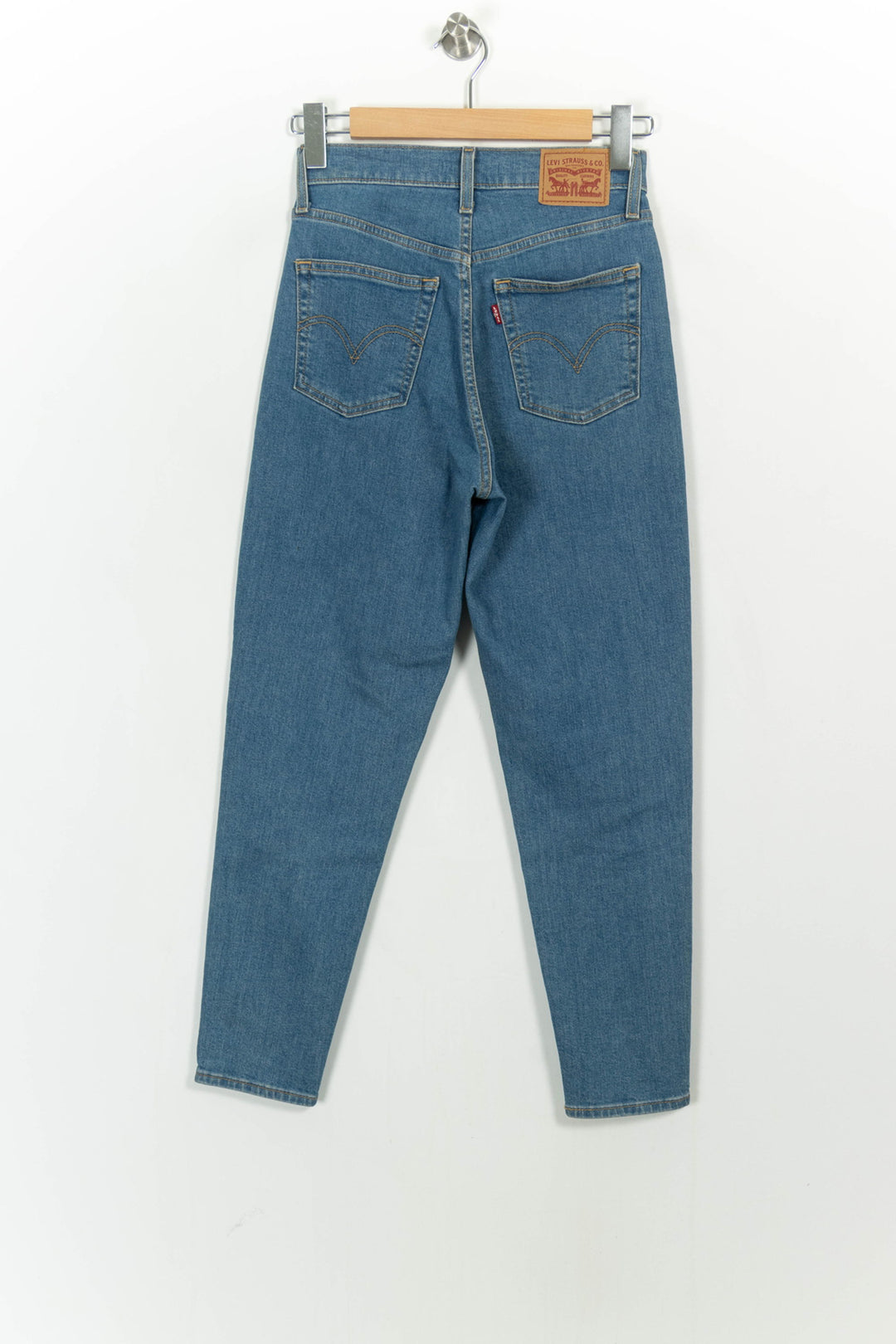 Jean Skinny Bleu - Taille S/36 de la marque Levi's | PARAD69065 - Vendu par Paradigme - Image 4
