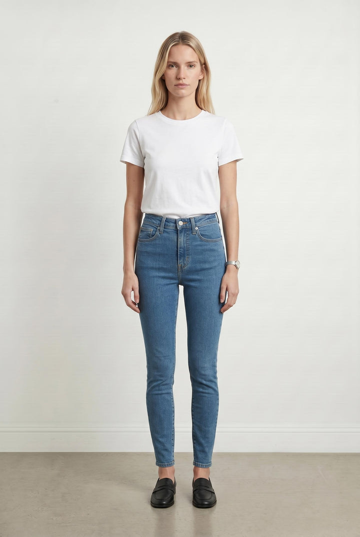 Jean Skinny Bleu - Taille S/36 de la marque Levi's | PARAD69065 - Vendu par Paradigme - Image 1