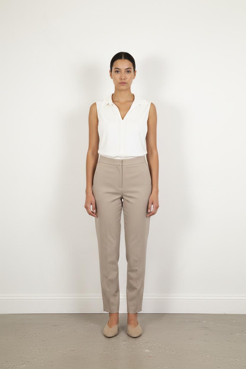 Chemisier Sans Manches Blanc - Taille S/36