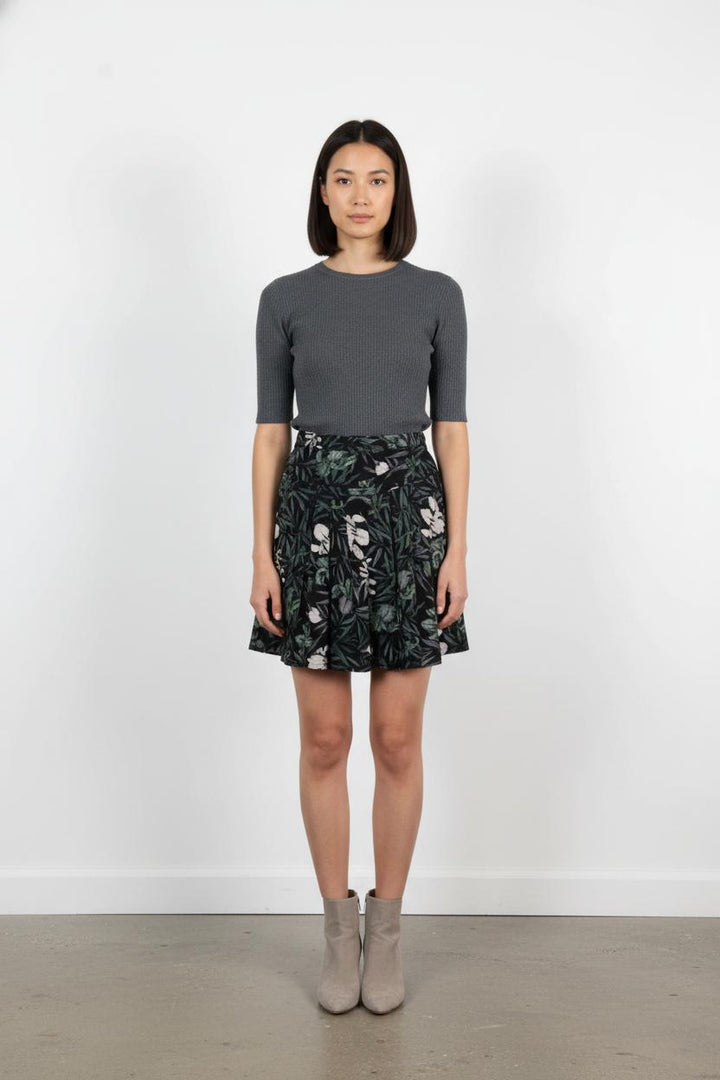 Jupe Courte Verte et Noire - Taille L/40