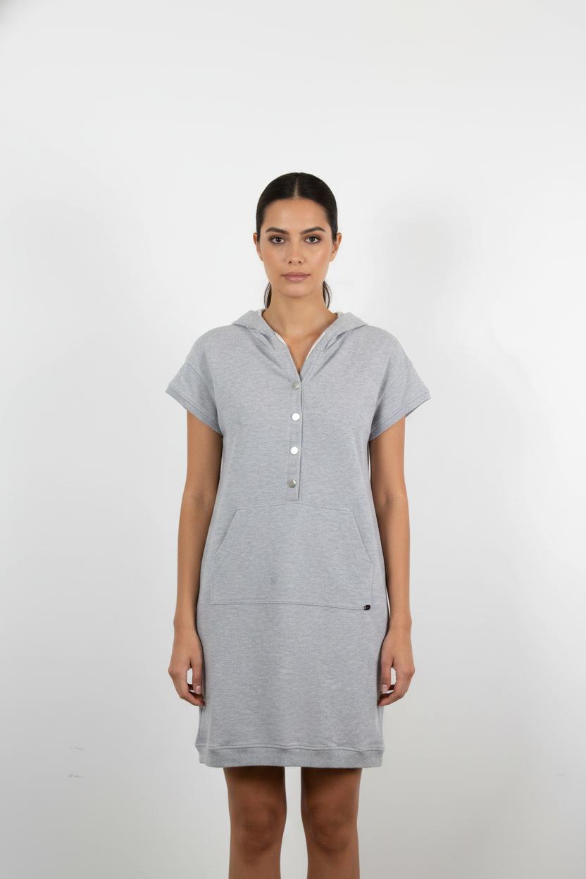 Robe Sweat Gris - Taille XS/34