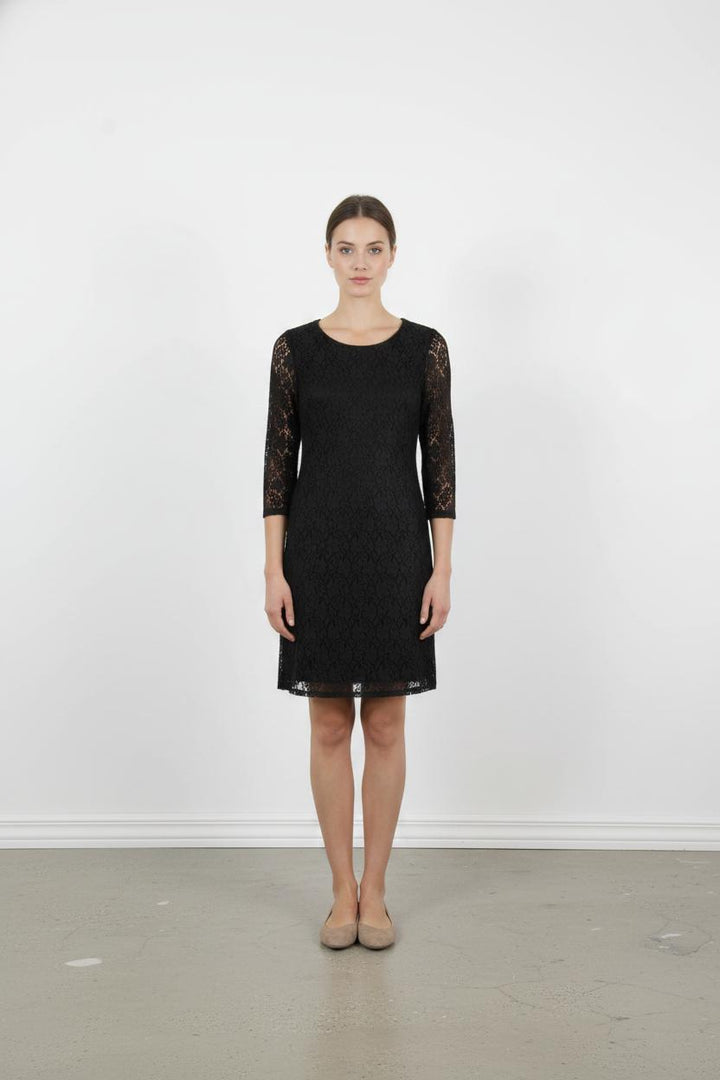 Robe Dentelle Noire - Taille XS/34