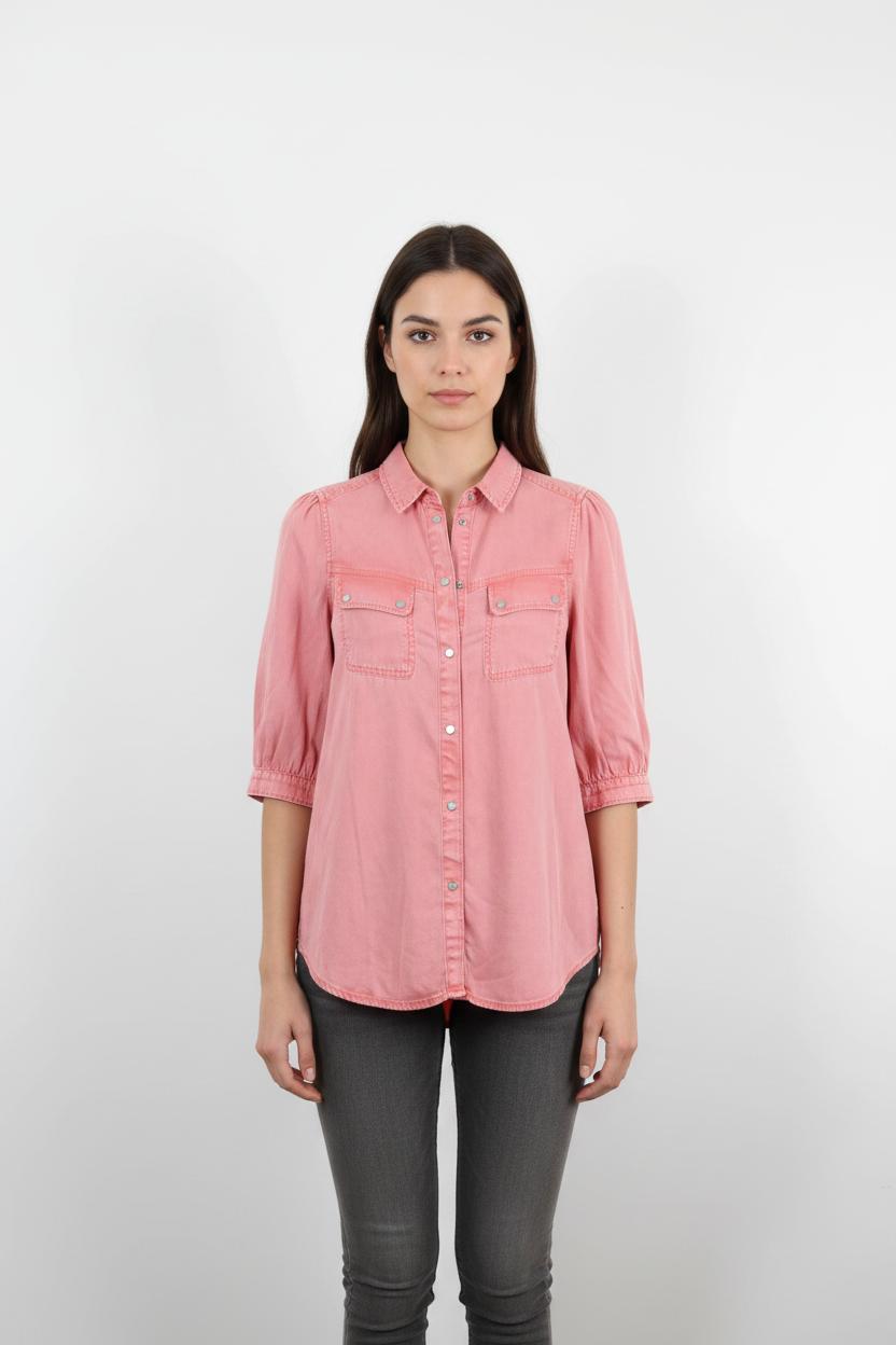 Chemise Rose - Taille XS/34