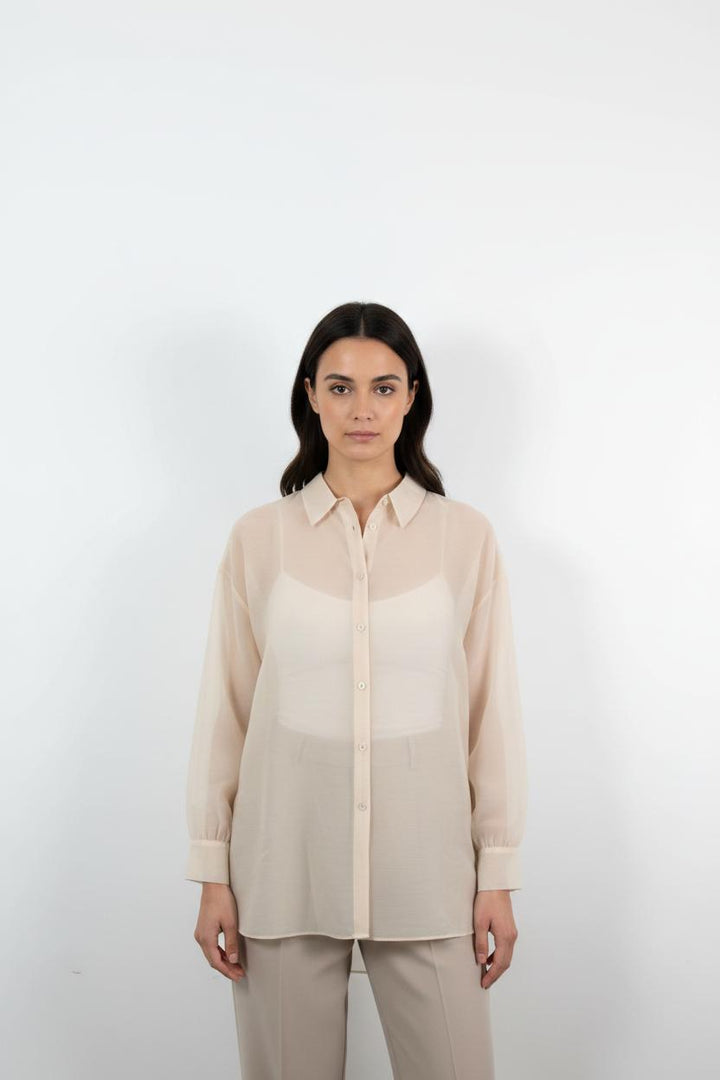 Chemise Beige - Taille XXL/44