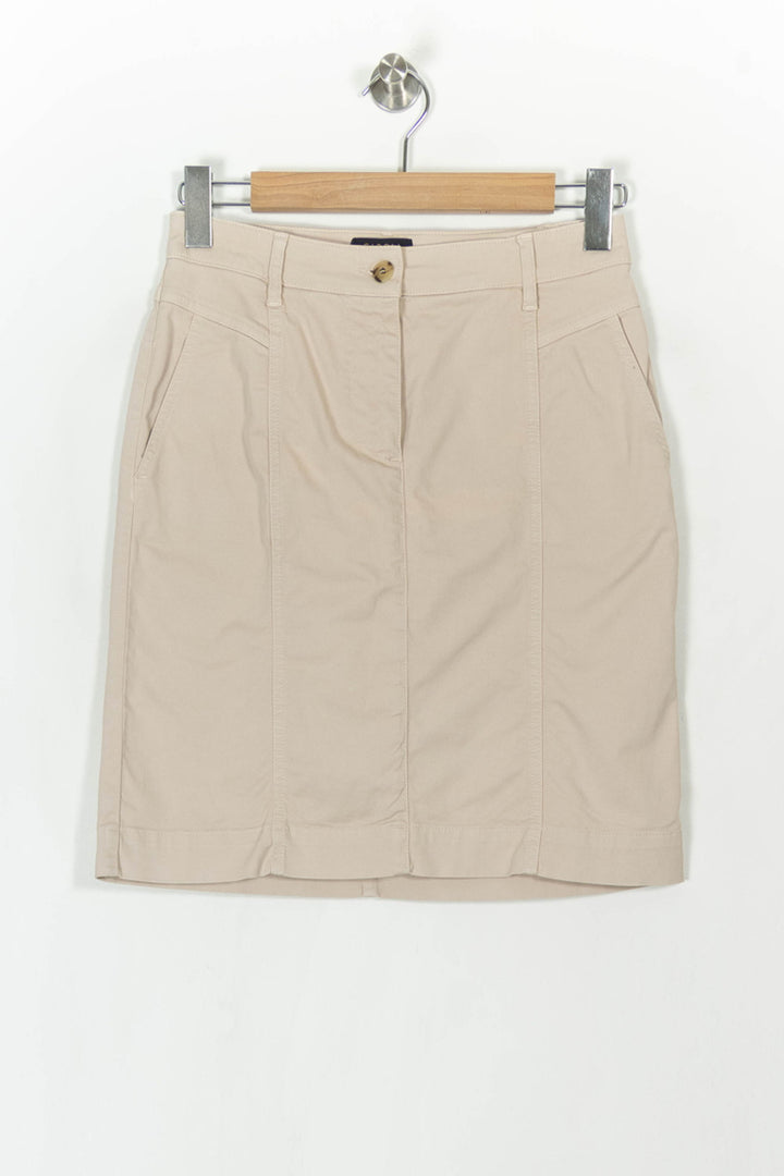 Jupe Droite Beige - Taille S/36 de la marque Caroll | PARAD69171 - Vendu par Paradigme - Image 2
