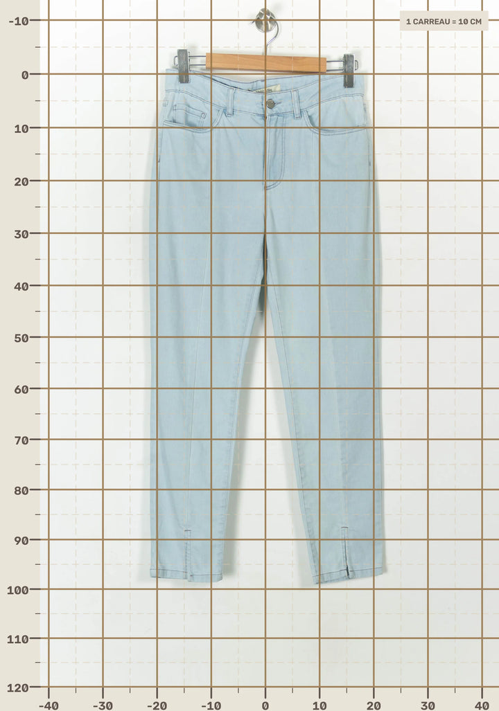Jean Bleu Clair - Taille S/36 de la marque I.Code | PARAD69172 - Vendu par Paradigme - Image 4