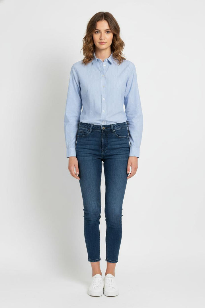 Chemise Bleue - Taille S/36 de la marque IKKS | PARAD69185 - Vendu par Paradigme - Image 1