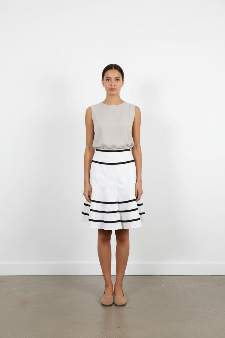 Jupe Courte Blanche et Noire - Taille XS/34