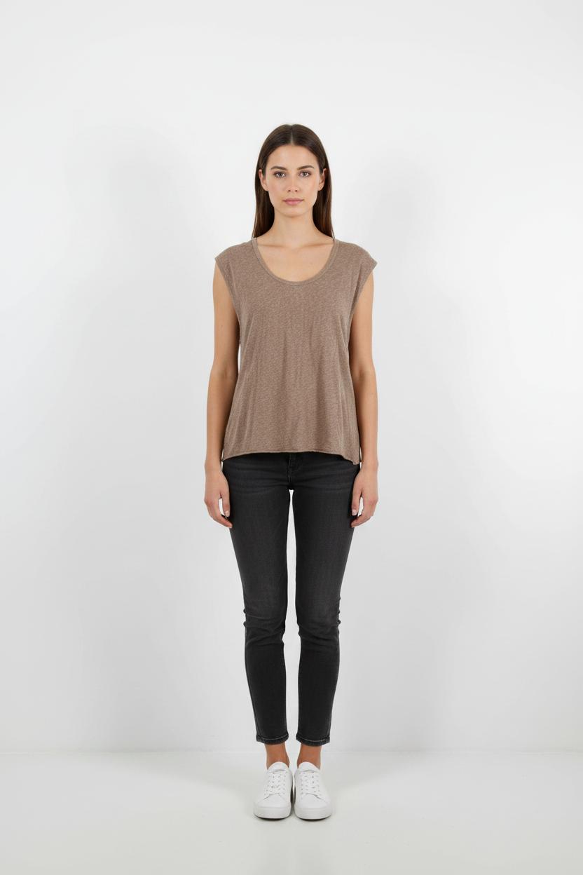 Débardeur Marron - Taille M/38