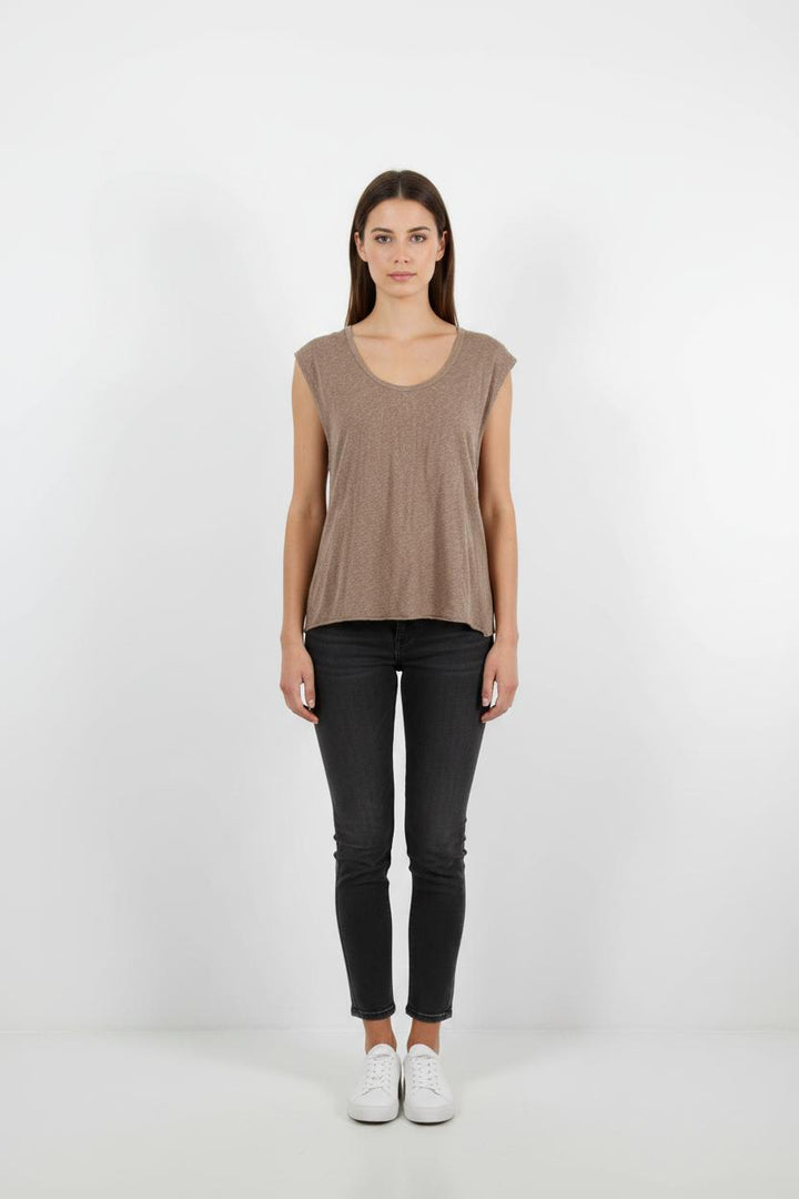 Débardeur Marron - Taille M/38