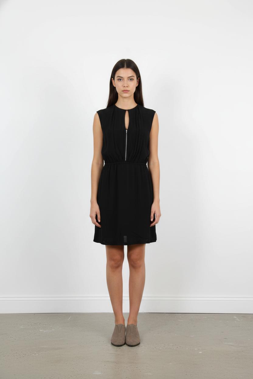 Robe Sans Manches Noire - Taille S/36