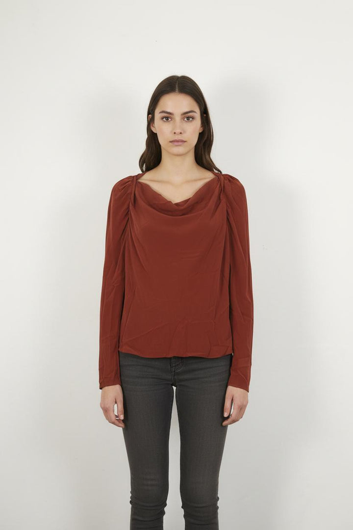 Blouse Bordeaux - Taille L/40