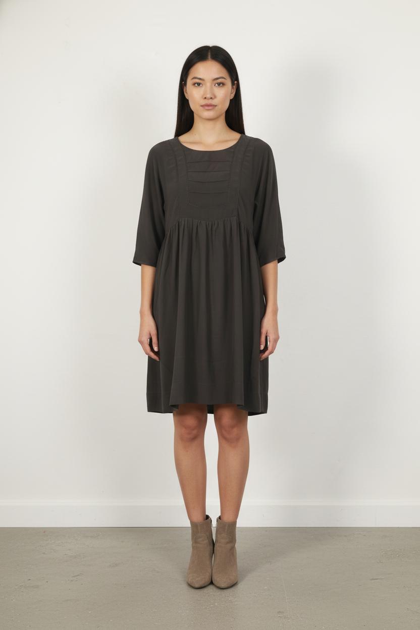 Robe Midi Marron - Taille S/36