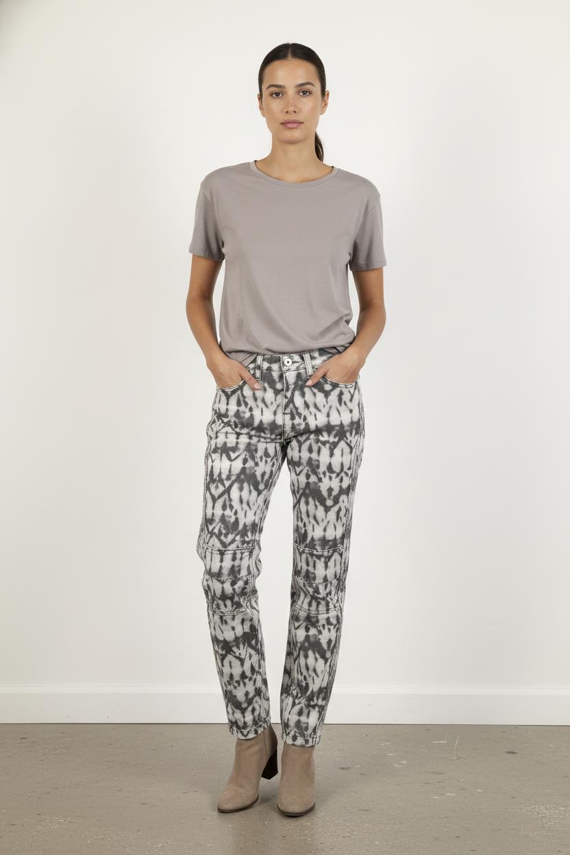 Jean Gris et Blanc - Taille XS/34