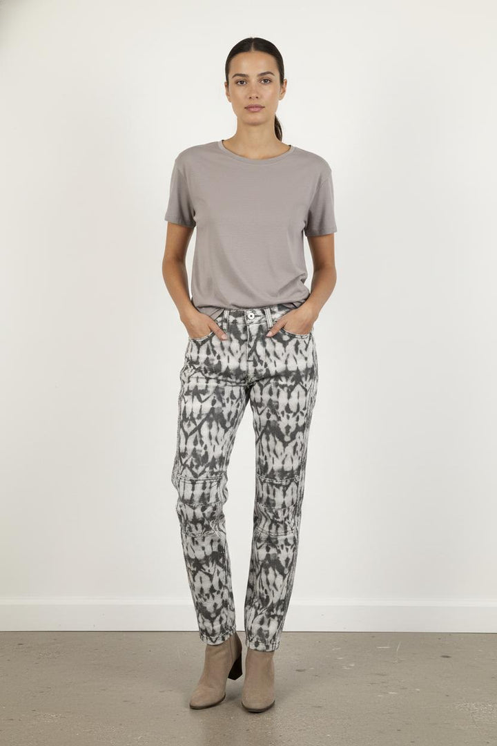 Jean Gris et Blanc - Taille XS/34