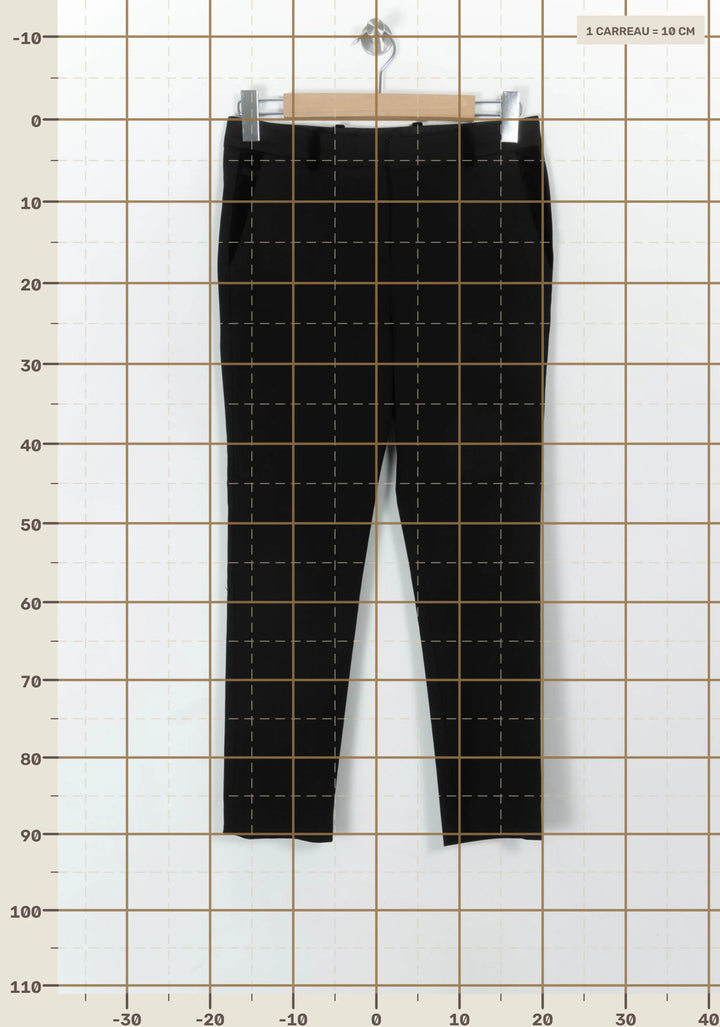Pantalon De Tailleur Noir - Taille S/36 de la marque The Kooples | PARAD69222 - Vendu par Paradigme - Image 4