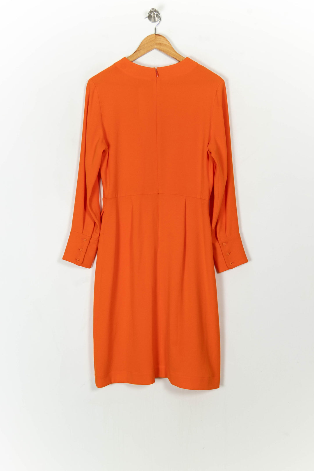 Robe Portefeuille Orange - Taille L/40 de la marque Ines de la Fressange Paris | PARAD69246 - Vendu par Paradigme - Image 5