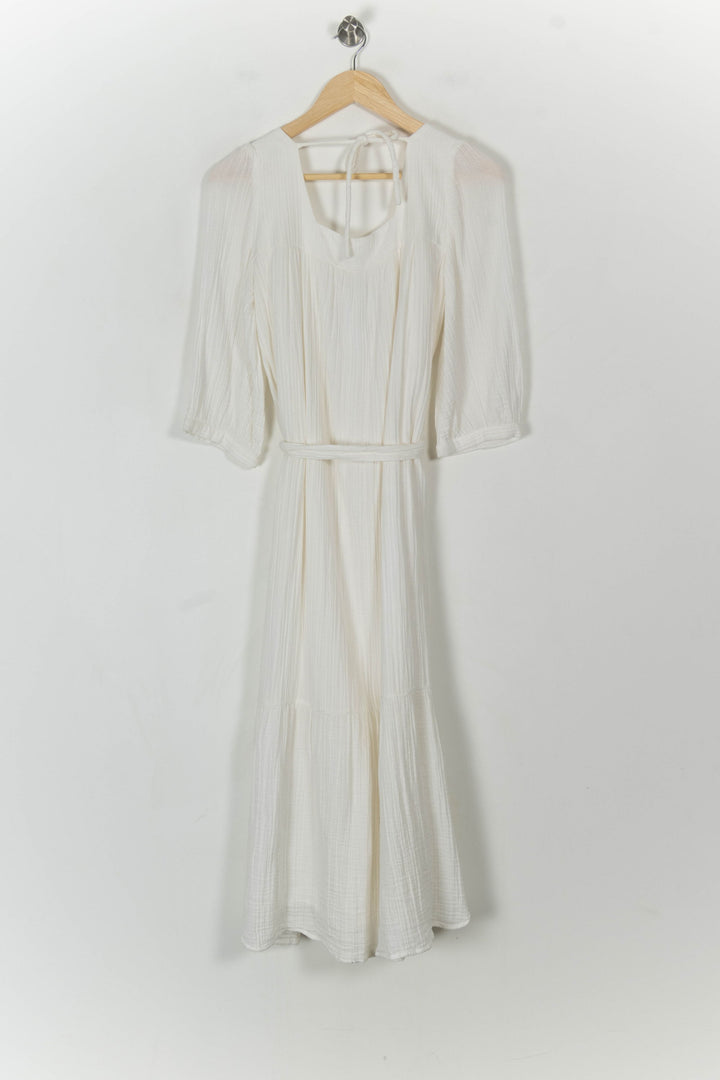 Robe Longue Blanche - Taille XS/34 de la marque Des petits hauts | PARAD69259 - Vendu par Paradigme - Image 5