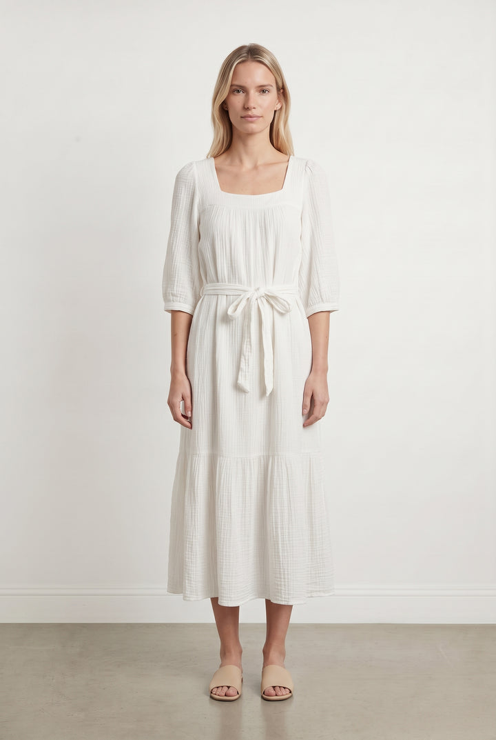 Robe Longue Blanche - Taille XS/34 de la marque Des petits hauts | PARAD69259 - Vendu par Paradigme - Image 1