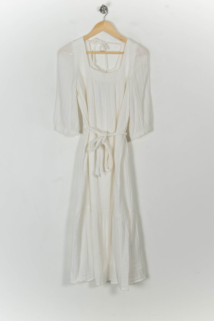 Robe Longue Blanche - Taille XS/34 de la marque Des petits hauts | PARAD69259 - Vendu par Paradigme - Image 2
