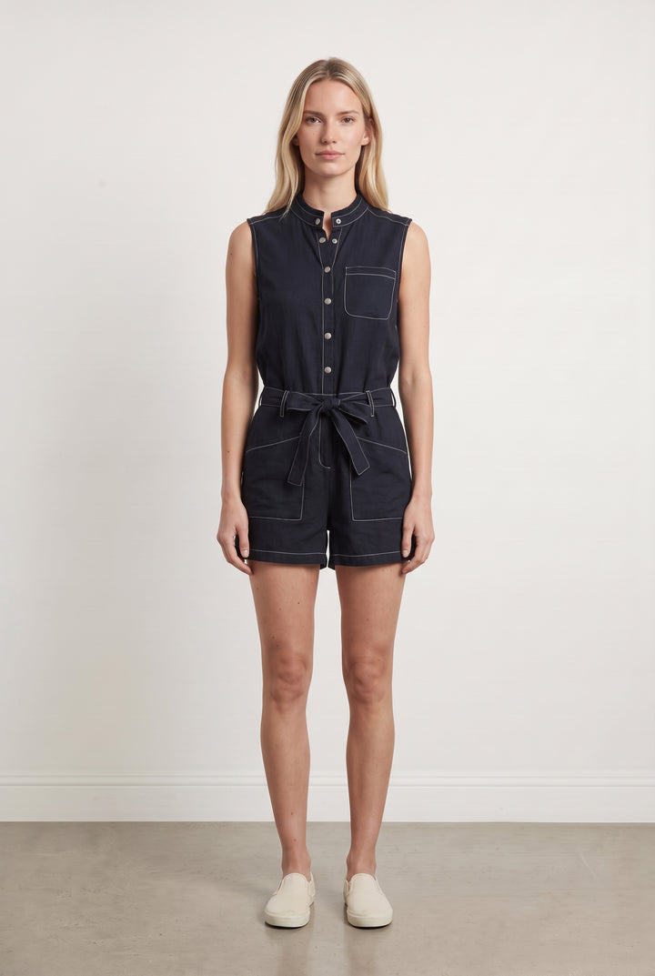 Combishort Bleu - Taille XS/34 de la marque One Step | PARAD69260 - Vendu par Paradigme - Image 1