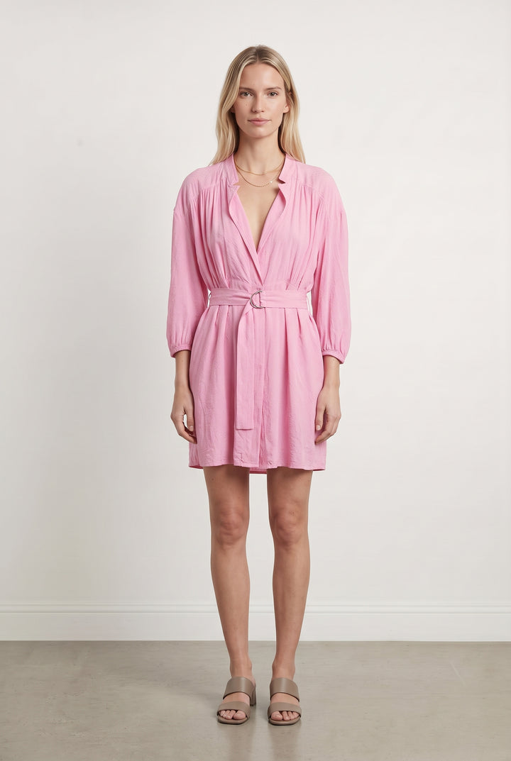 Robe Portefeuille Rose - Taille XS/34 de la marque Suncoo | PARAD69268 - Vendu par Paradigme - Image 1