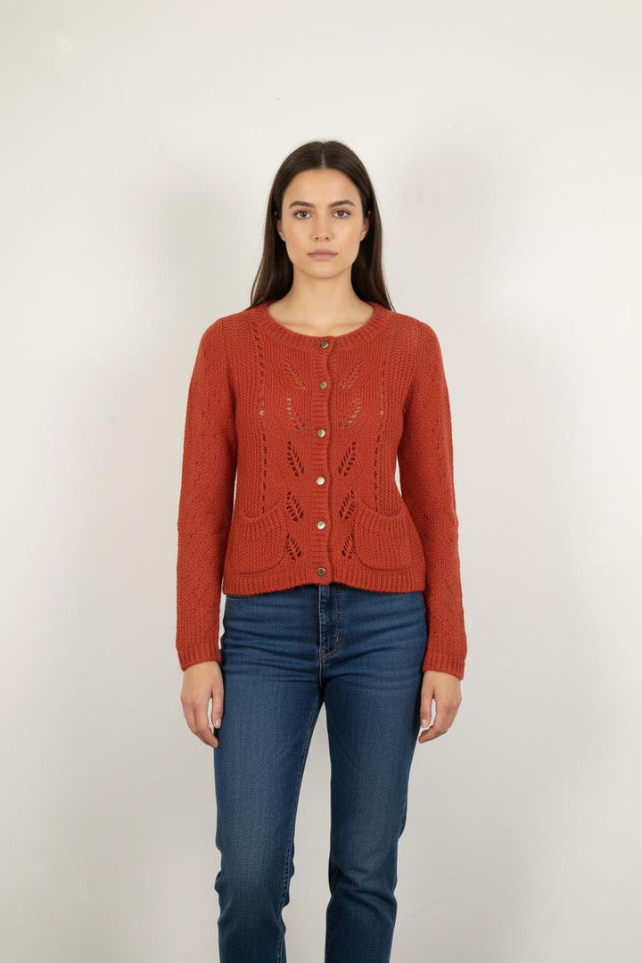 Cardigan Rouge - Taille XS/34