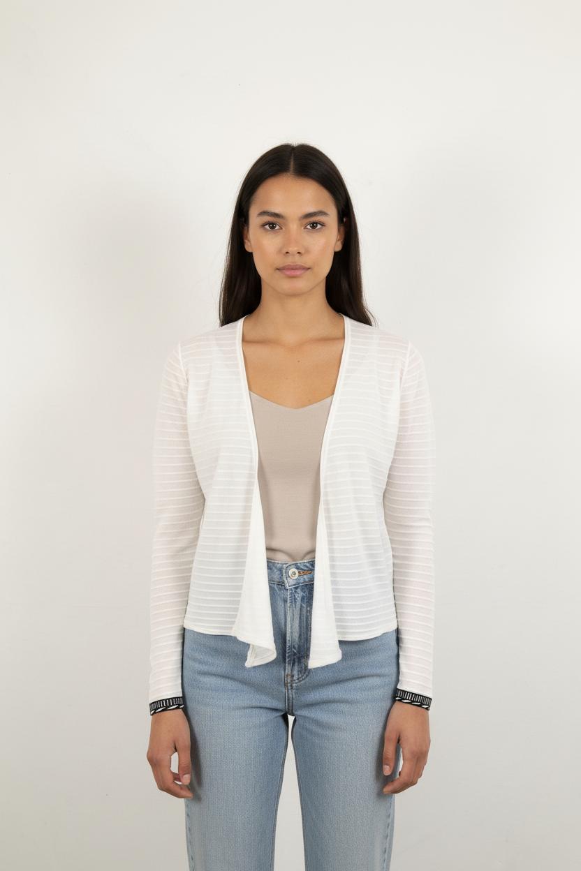 Cardigan Blanc - Taille XS/34