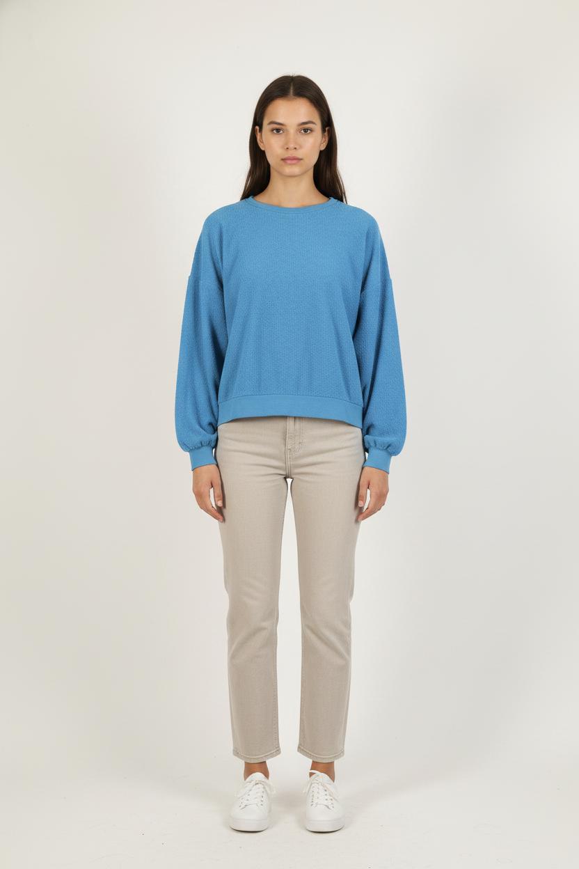 Sweatshirt Bleu - Taille S/36