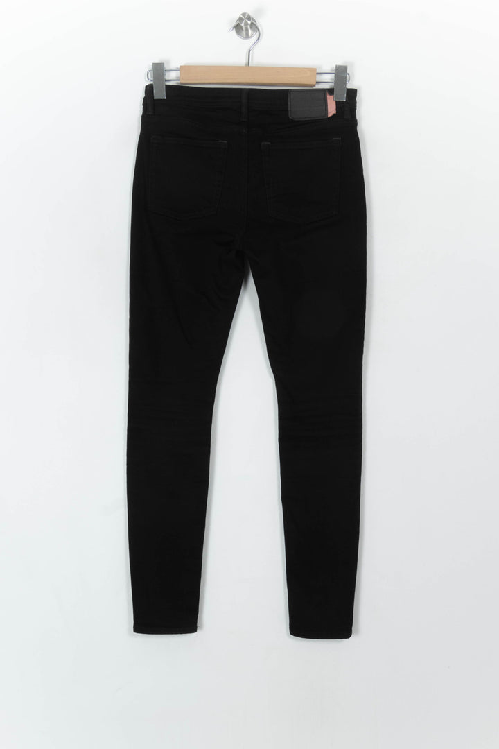 Jean Slim Noir - Taille XS/34 de la marque Acne Studios | PARAD69321 - Vendu par Paradigme - Image 5
