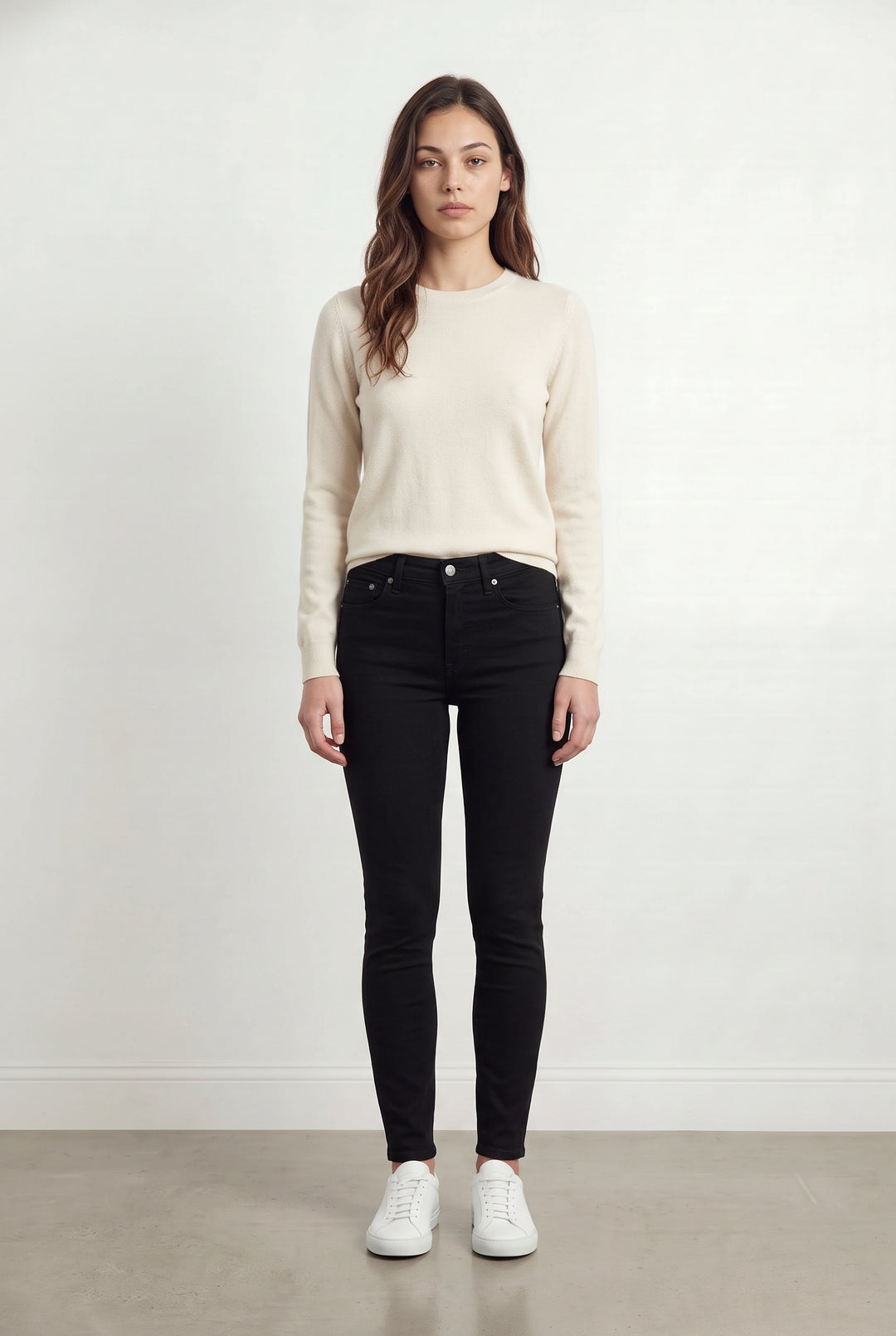 Jean Slim Noir - Taille XS/34 de la marque Acne Studios | PARAD69321 - Vendu par Paradigme - Image 1