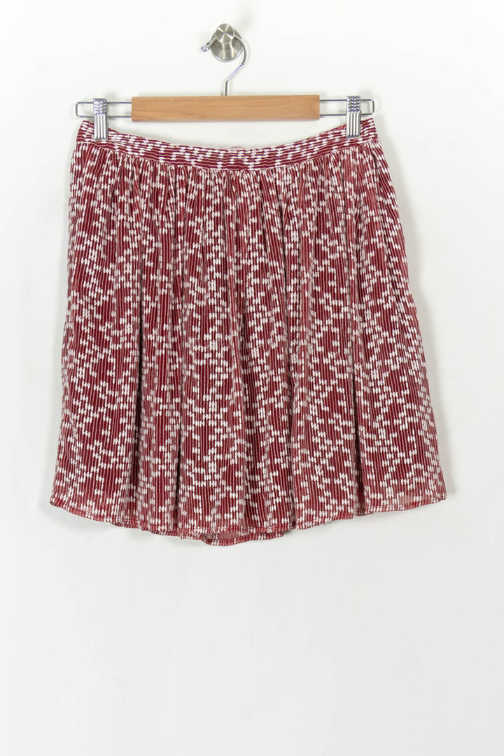 Jupe Plissée Rouge et Blanche - Taille L/40 de la marque Heimstone | PARAD69323 - Vendu par Paradigme - Image 5