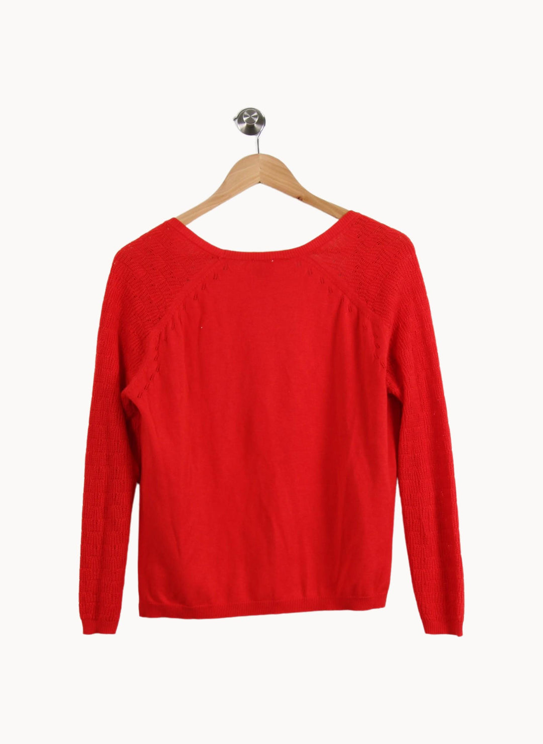 Cardigan Rouge - Taille S/36 de la marque Karl Marc John | PARAD69340 - Vendu par Paradigme - Image 4