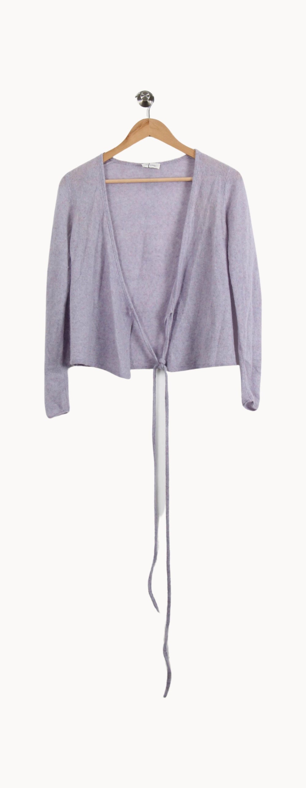 Cardigan Violet - Taille S/36 de la marque American Vintage | PARAD69341 - Vendu par Paradigme - Image 2