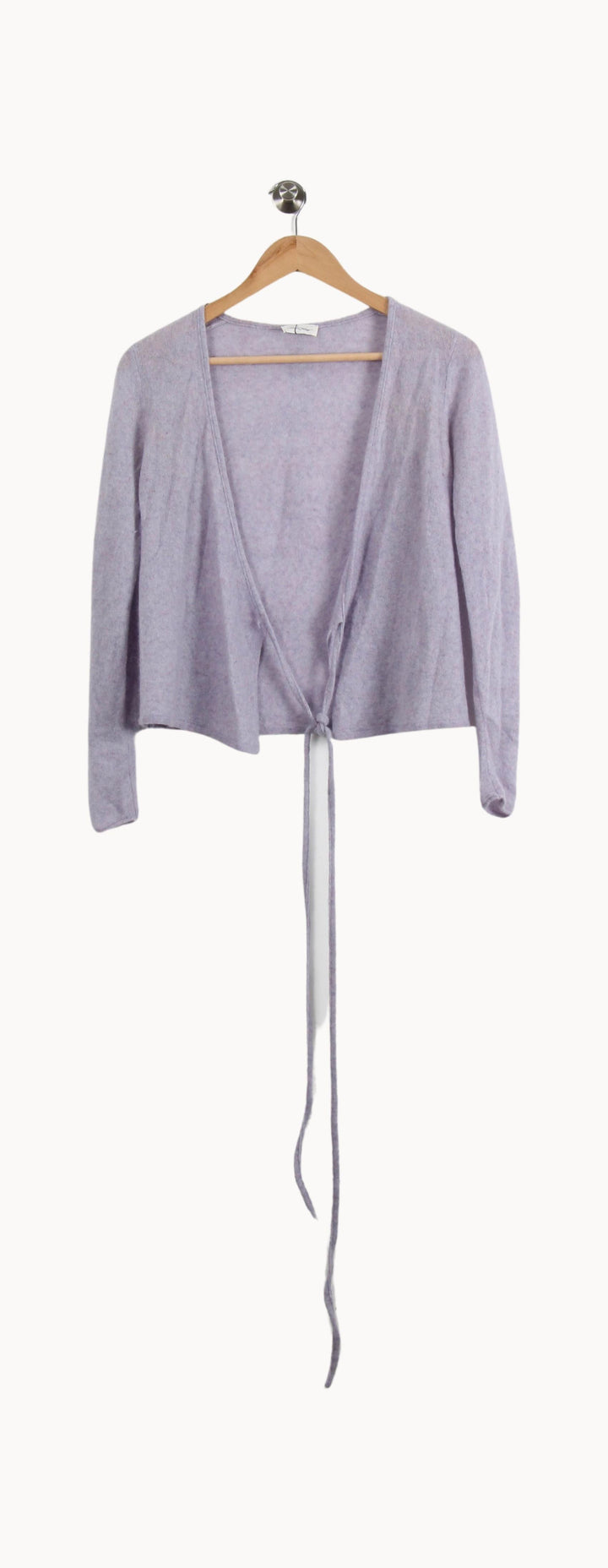 Cardigan Violet - Taille S/36 de la marque American Vintage | PARAD69341 - Vendu par Paradigme - Image 2